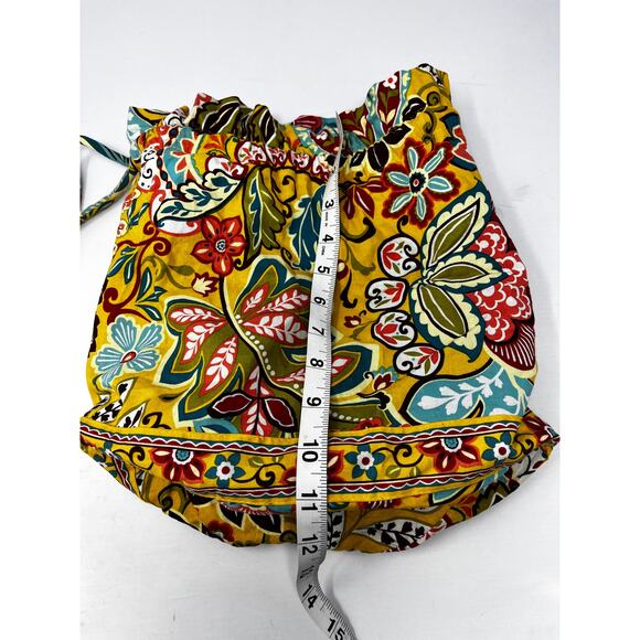 Vera Bradley Plastic Lined Drawstring Ditty Bag Pre-Owned in good condition - Picture 5 of 10